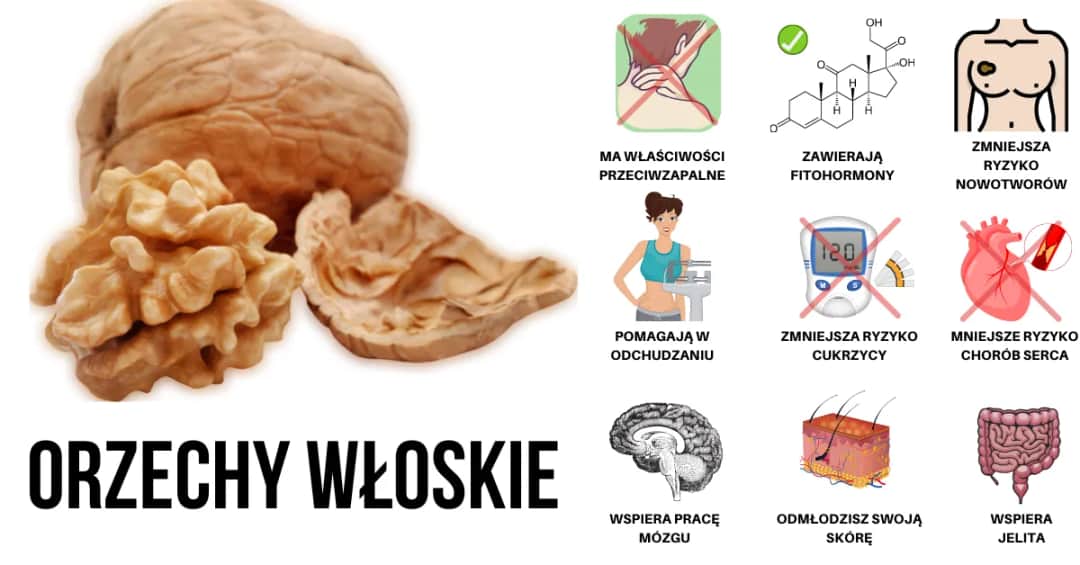 Orzechy włoskie są zdrowsze niż myślisz: 7 kluczowych korzyści dla zdrowia