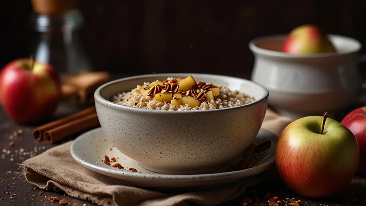 Przepyszna gryczanka z jabłkiem - prosty przepis na pełnowartościowe śniadanie