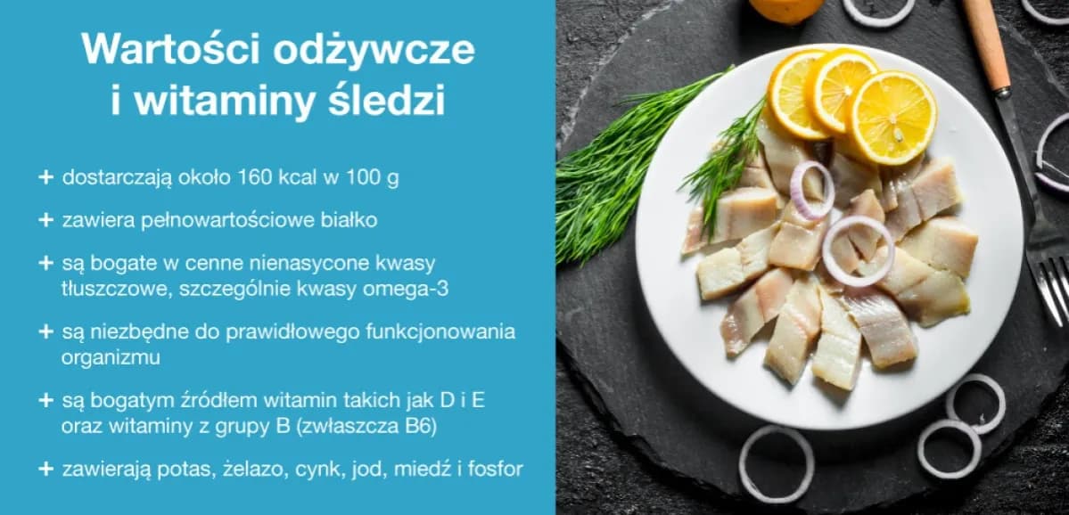 Czy śledzie są zdrowe dla serca i mózgu - poznaj 7 korzyści z ich jedzenia
