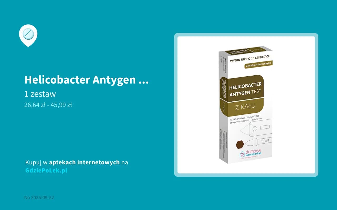 Ujemny wynik testu na antygen Helicobacter w kale: Co to oznacza?