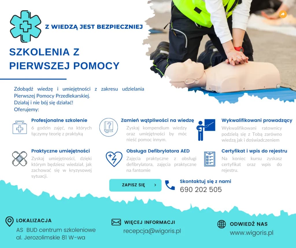 Czy wiesz, jak długo ważne jest szkolenie z pierwszej pomocy? Sprawdź ważność certyfikatu!